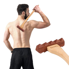 iGreely Back Scratcher for Men and Women, 15.7'' Oversized Body Scratcher with Curved Handle | Perfect for Back, Head, Body | Back Massager | Great Present Idea