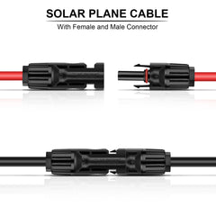 iGreely 10AWG MC4 Solar Panel Extension Cable with Solar Panel Female and Male Connector Solar Panel Adapter