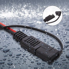 iGreely SAE Extension Cable 16 Gauge 30Ft 9M SAE to SAE Extension Cable Quick Disconnect Wire Harness 16AWG SAE Connector SAE Plug for Automotive RV Motorcycle Solar Panel Cars Tractor 9M