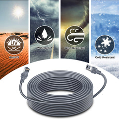 Starlink Gen 3 Cable,Starlink Cable Gen 3 Compatible with Starlink Actuated Gen 3,Ethernet Cable for Starlink Gen 3,Waterproof Starlink Replacement Cable for Starlink Rectangular Satellite Gen 3