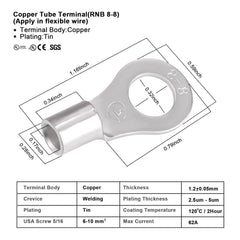 iGreely 10 Gauge Wire Tinned Copper Tray Cable - Connect Charge Controller and Battery for Solar Panel MPPT RV Automotive Marine Boat 10AWG
